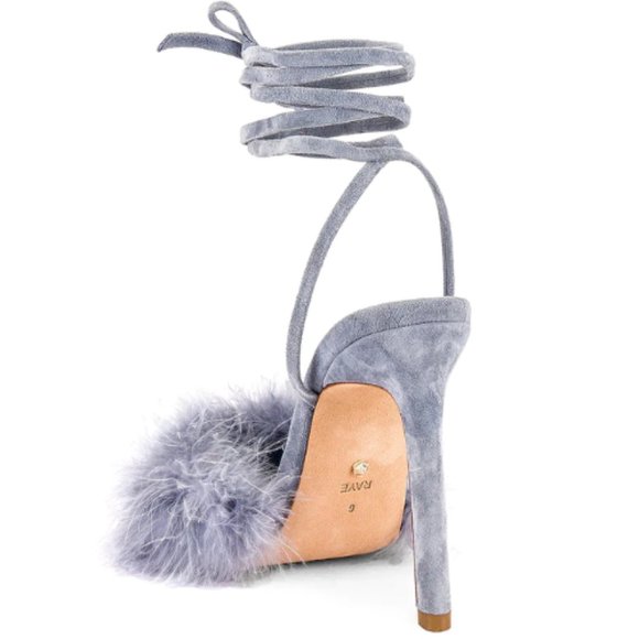 RAYE Fara Heel in Baby Blue NWT Size 8.5 - Picture 3 of 3